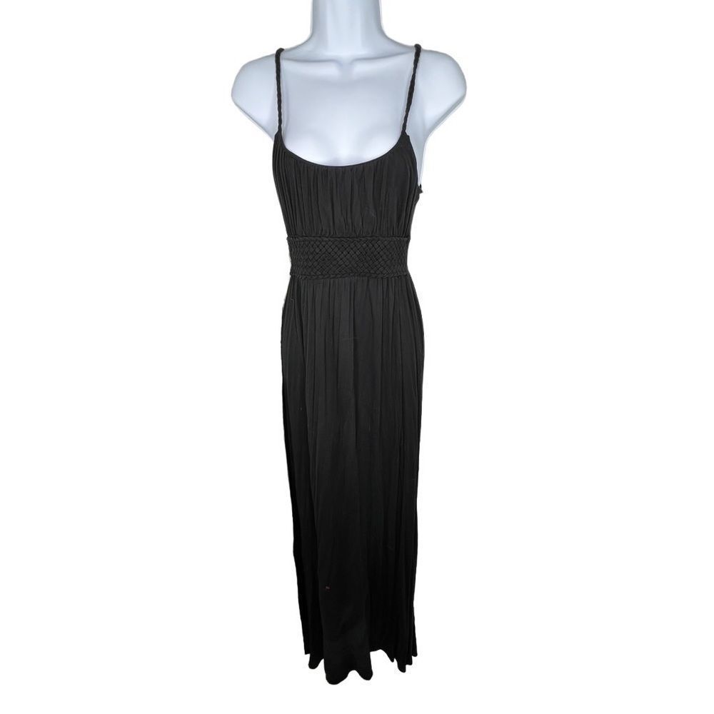 Black Braided Maxi Dress | Women’s size small - Picture 4 of 15